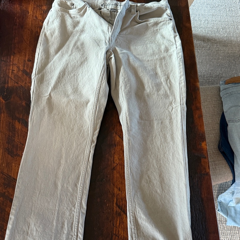 Eddie Bauer Men's Khaki Chinos